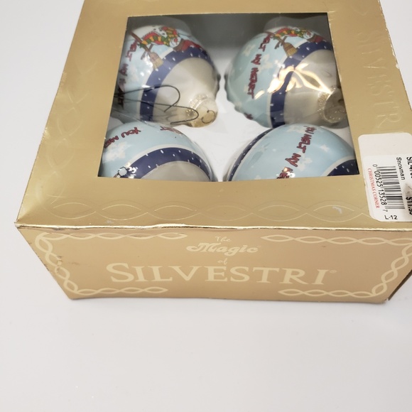 SILVESTRI 4 Christmas Ornaments YOU MELT MY HEART - Picture 3 of 8